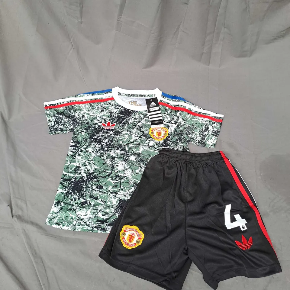 ADIDAS KIDS FOOTBALL SHORT SET IN MULTI SIZE 18