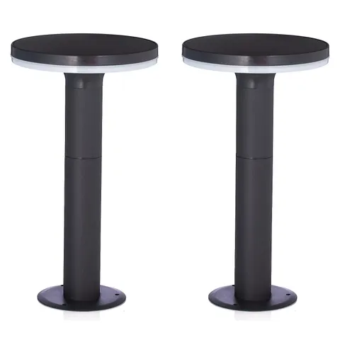 GARDEN STORIES SET OF 2 MOTION SENSOR MULTI FUNCTION SOLAR PATH LIGHT.