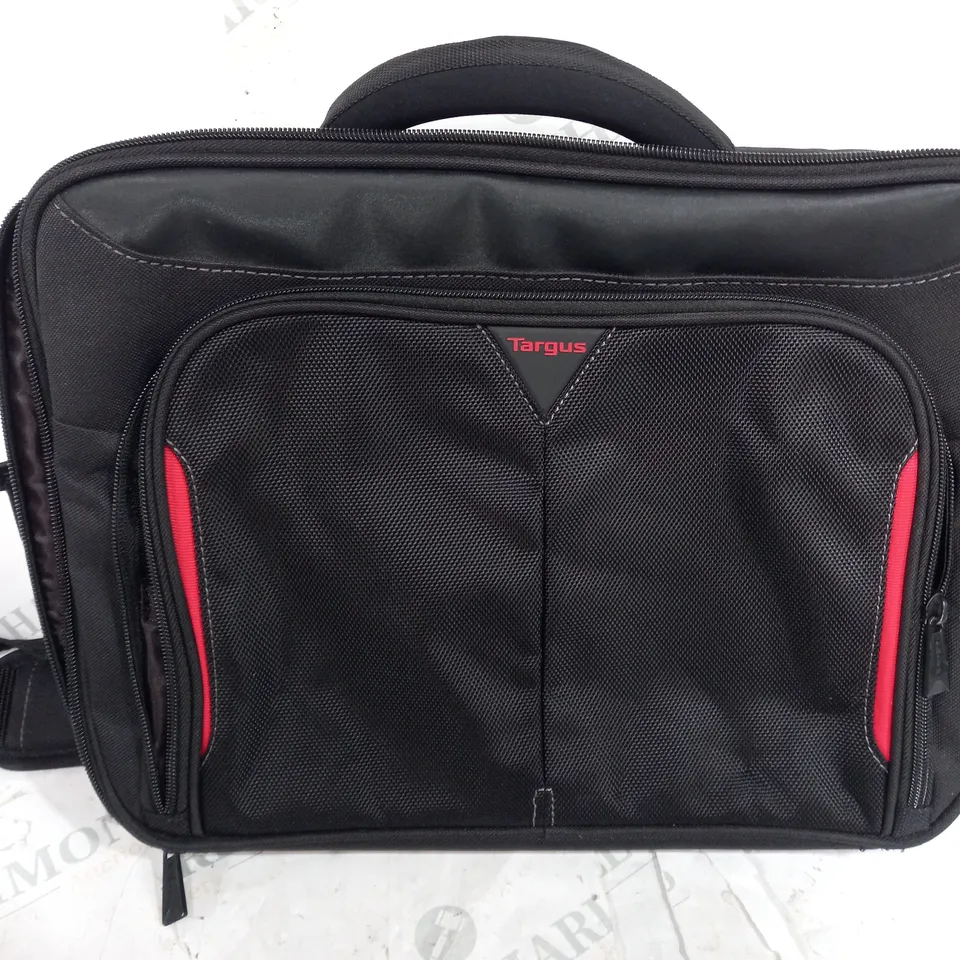 TARGUS CN414EU-70 LAPTOP CASE IN BLACK AND RED