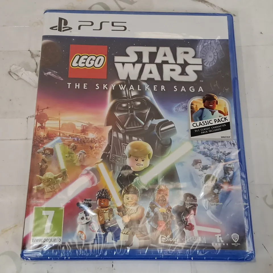 SEALED LEGO STAR WARS SKYWALKER SAGA FOR PS5