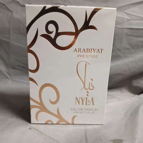 BOXED AND SEALED NYLA ARABYAT PRESTIGE EAU DE PARFUM 80ML