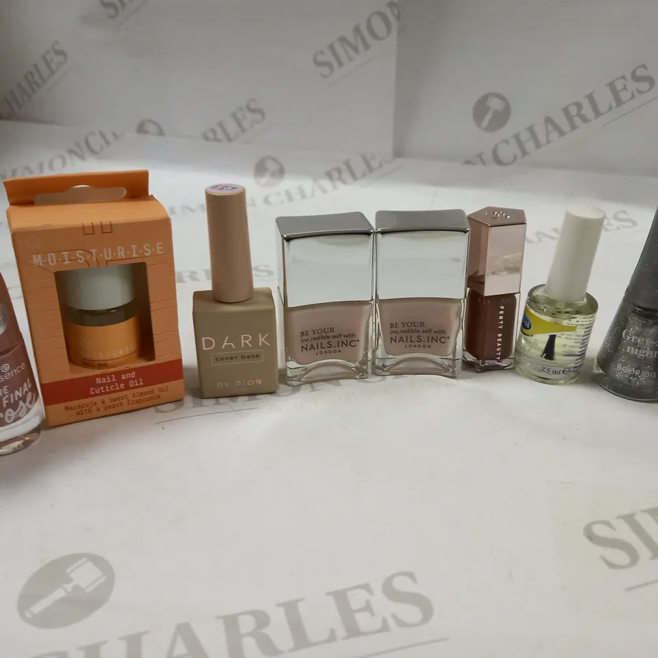 PREMIUM BRANDED NAIL POLISH LACQUER COLLECTION APPROX. 20 ITEMS 