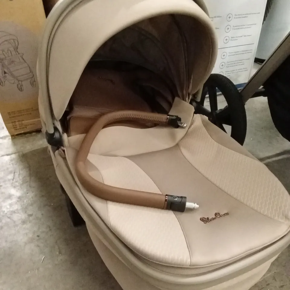 SILVER CROSS STROLLER AND CARRYCOT 