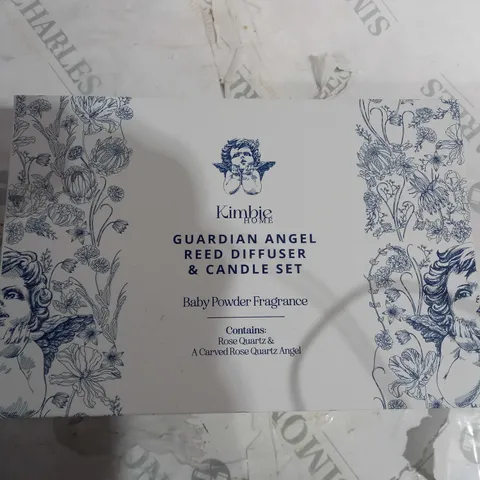 KIMBIE HOME GUARDIAN ANGEL REED DIFFUSER AND CANDLE SET