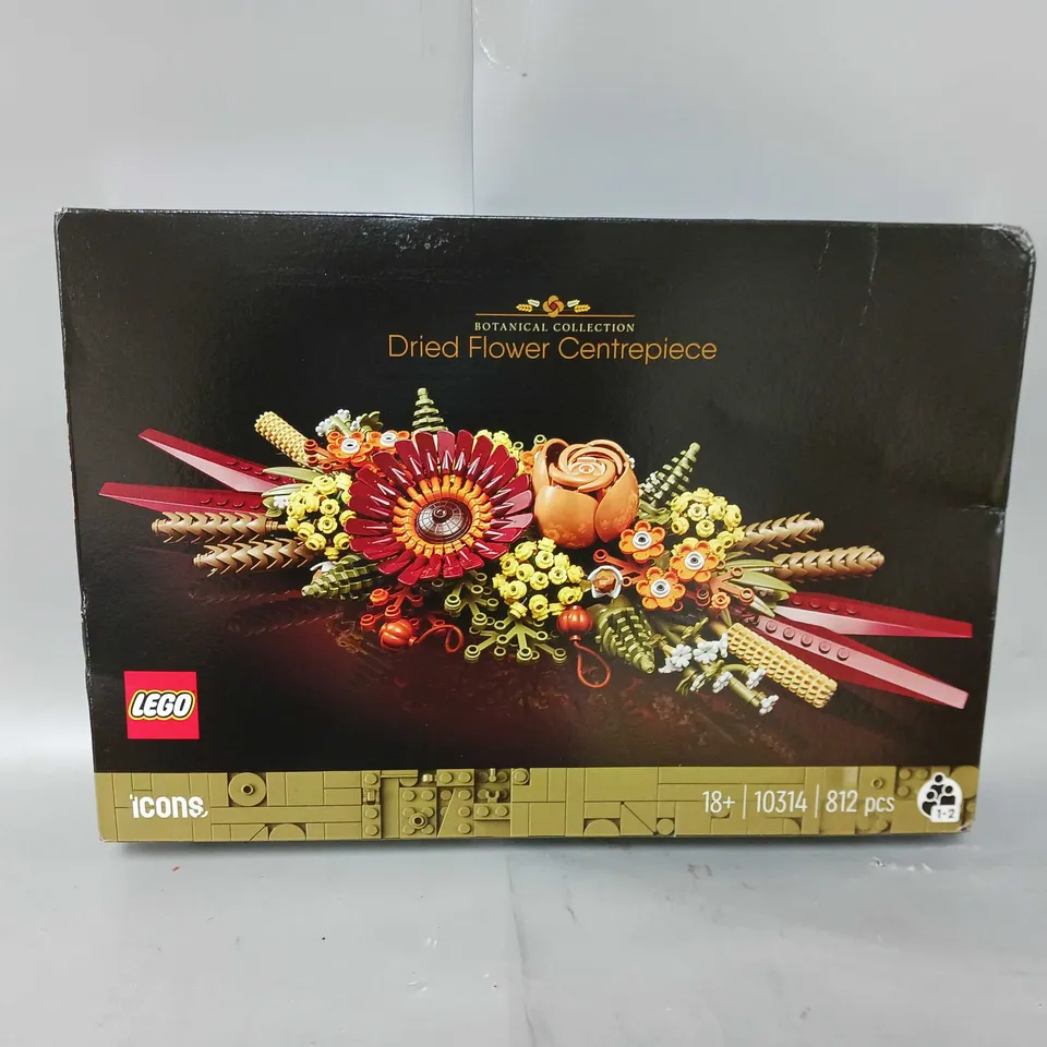 BOXED LEGO DRIED FLOWER CENTERPIECE (10314) RRP £44.99