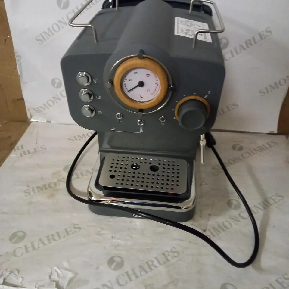 SWAN ESPRESSO COFFEE MAKER - GREY