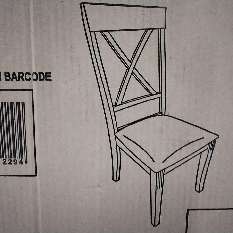 BOXED CONKLIN UPHOLSTERED DINING CHAIR IVORY