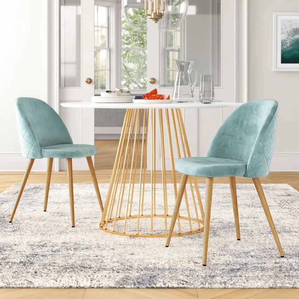 BOXED DUNGORBERY SIDE CHAIR (SET OF 2, 1 BOX)
