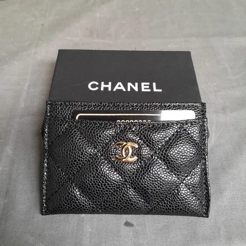 CHANEL FAUX LEATHER WALLET