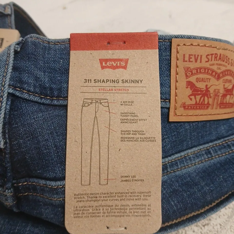 LEVI'S JEANS 311 SHAPING SKINNY 28 X 30