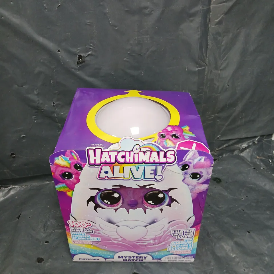 HATCHIMALS MYSTERY HATCH PUFFICORN INTERACTIVE PET