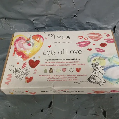 LOLA LOTS OF LOVE ART INSPO BOX 