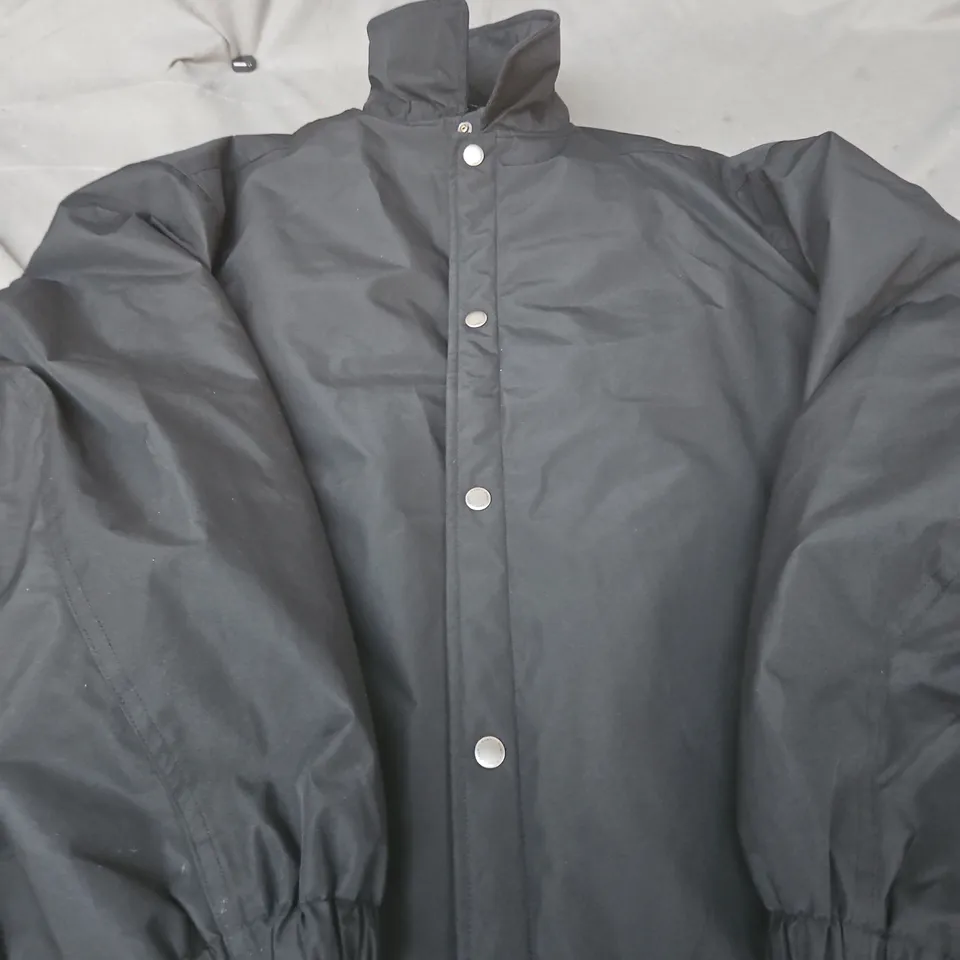 ZARA Quilted Jacket – black size l 