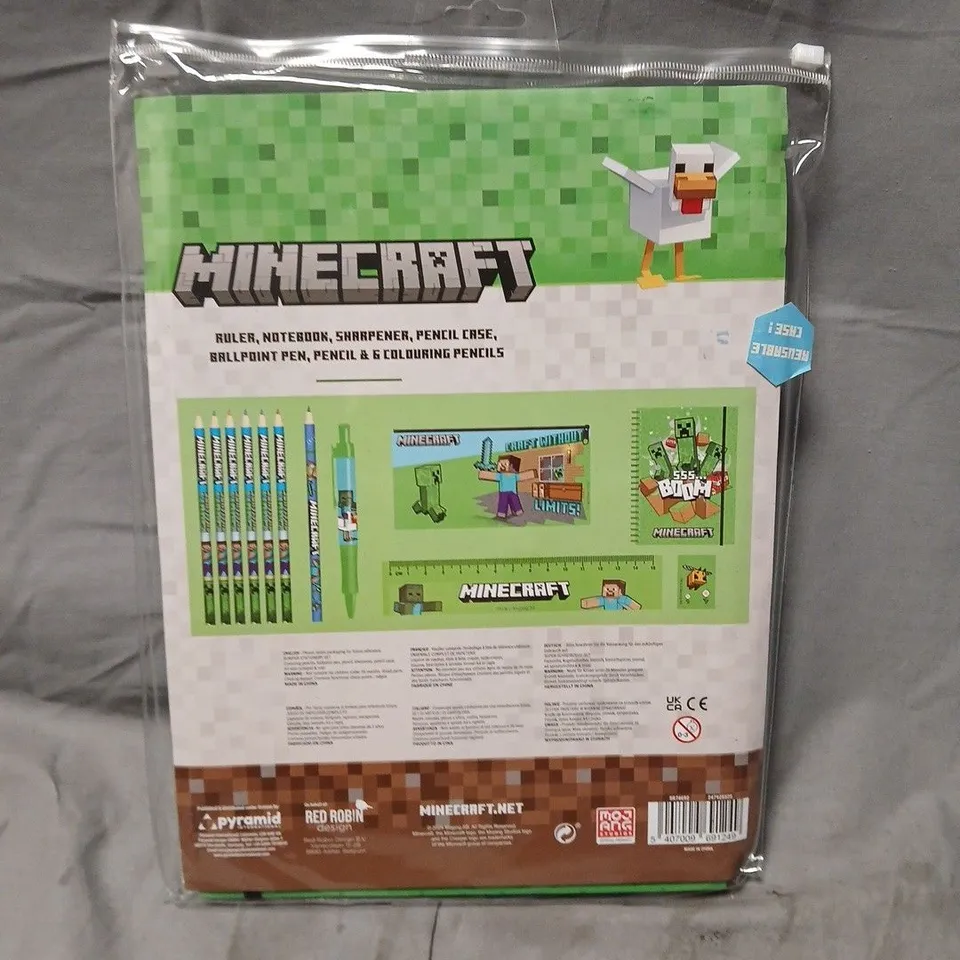 MINECRAFT A4 BUMPER STATIONARY SET