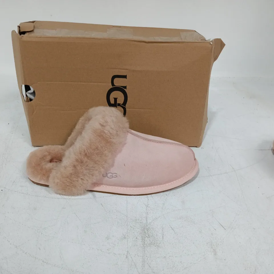 UGG SCUFFETTE II SLIPPERS – PINK (UK 6) WOMENS
