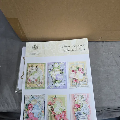 ANNA GRIFFIN FLOWER LANGUAGE STAMPS & DIES – CARD MAKING SET