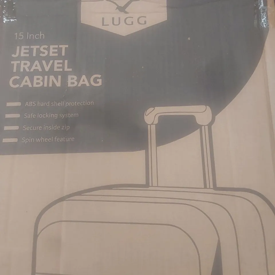 BOXED LUGG 15-INCH JETSET TRAVEL CABIN BAG 