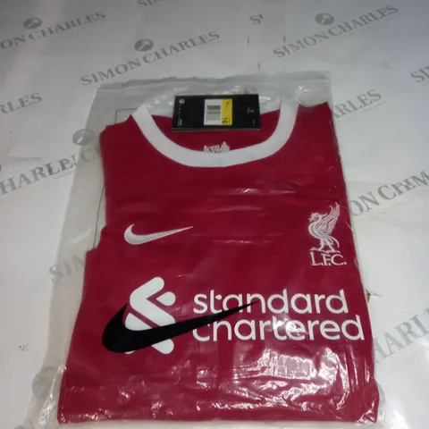 SEALED LIVERPOOL FC HOME SHIRT SIZE 16