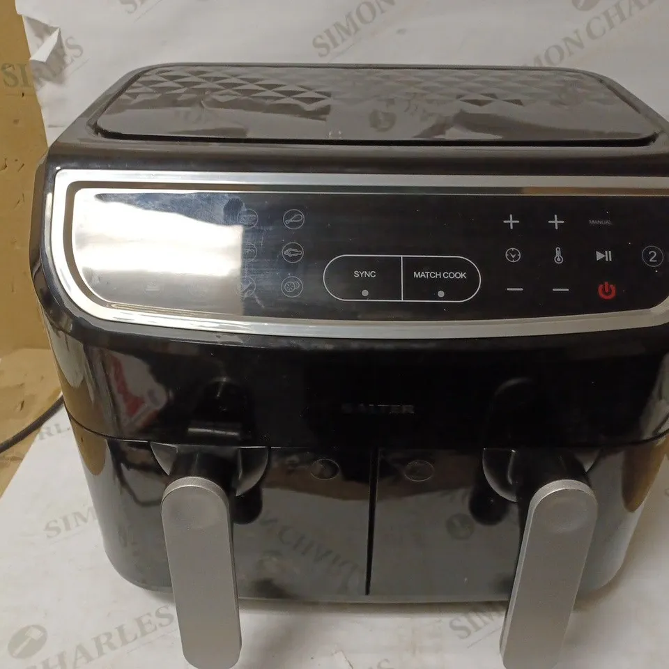 SALTER EK4548 DUAL COOK PRO AIR FRYER