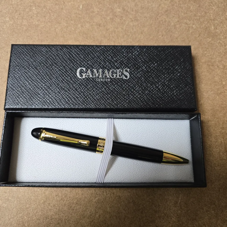 BOXED GAMAGES LUXURY PEN