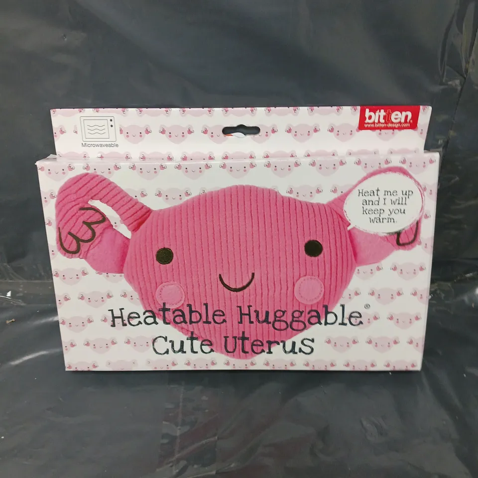 BOXED BITTEN HEATABLE HUGGABLE CUTE UTERUS 