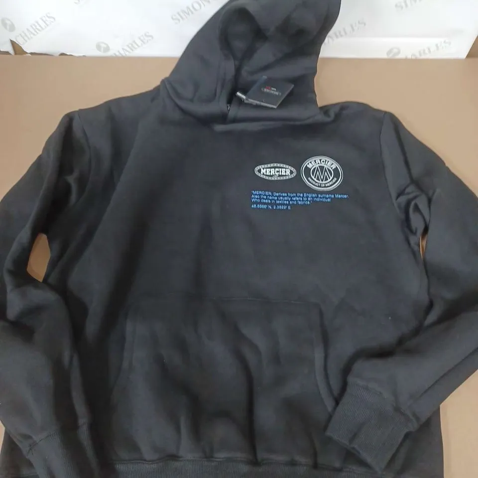 MERCIER CARUSO HOODIE IN BLACK - MEDIUM