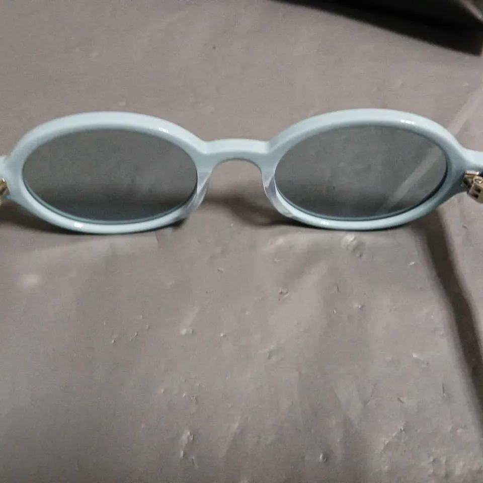 JIMMY FAIRLY BLUE GLASSES IN CASE