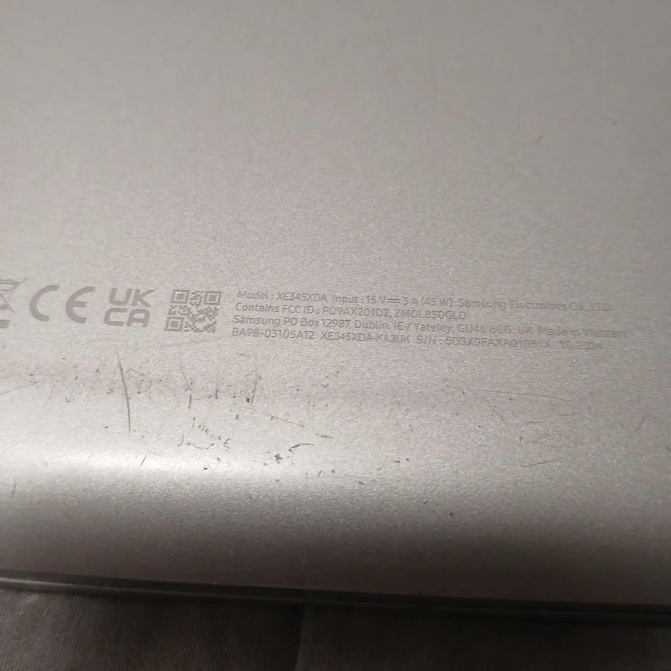 SAMSUNG CHROMEBOOK LAPTOP IN SILVER/BLACK – MODEL XE345XDA