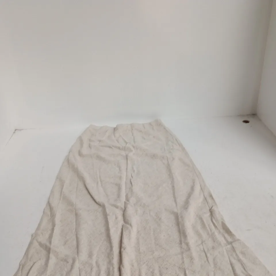 NOBODY'S CHILD CREAM MILA MIDI SKIRT – UK 12 (EU 40, US 8)