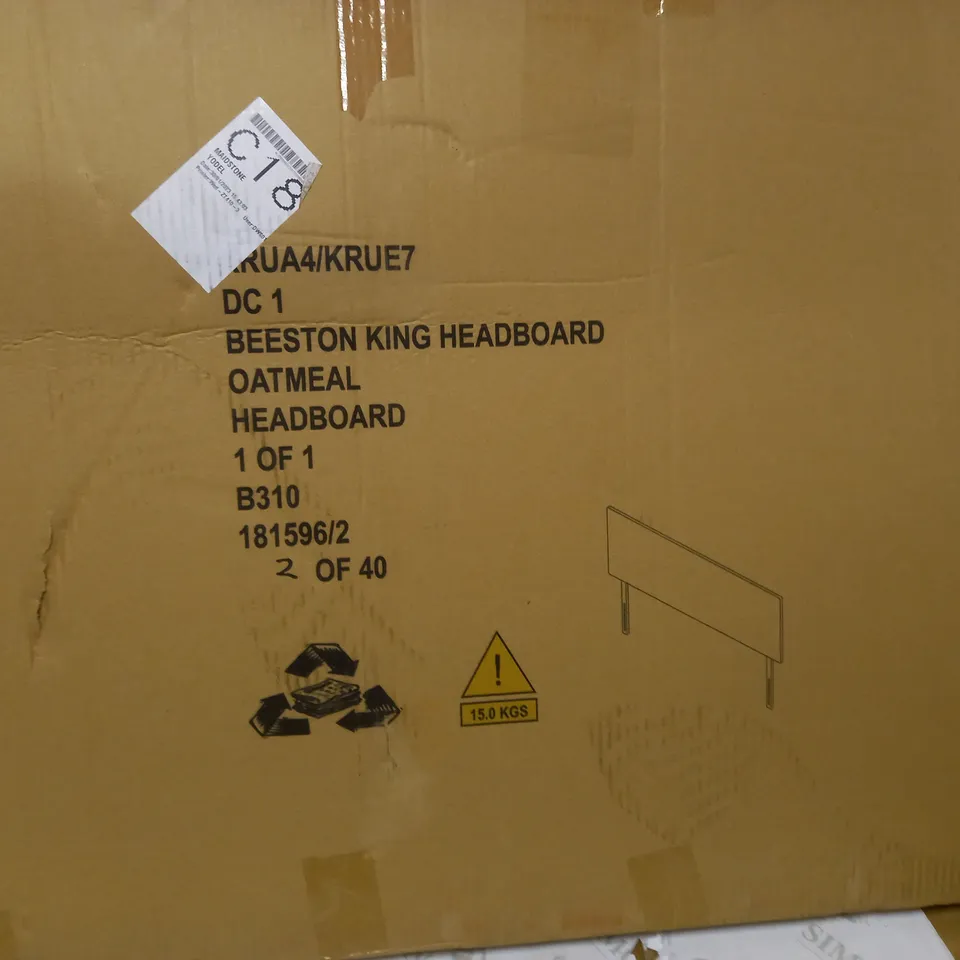 BOXED BEESTON KING HEADBOARD