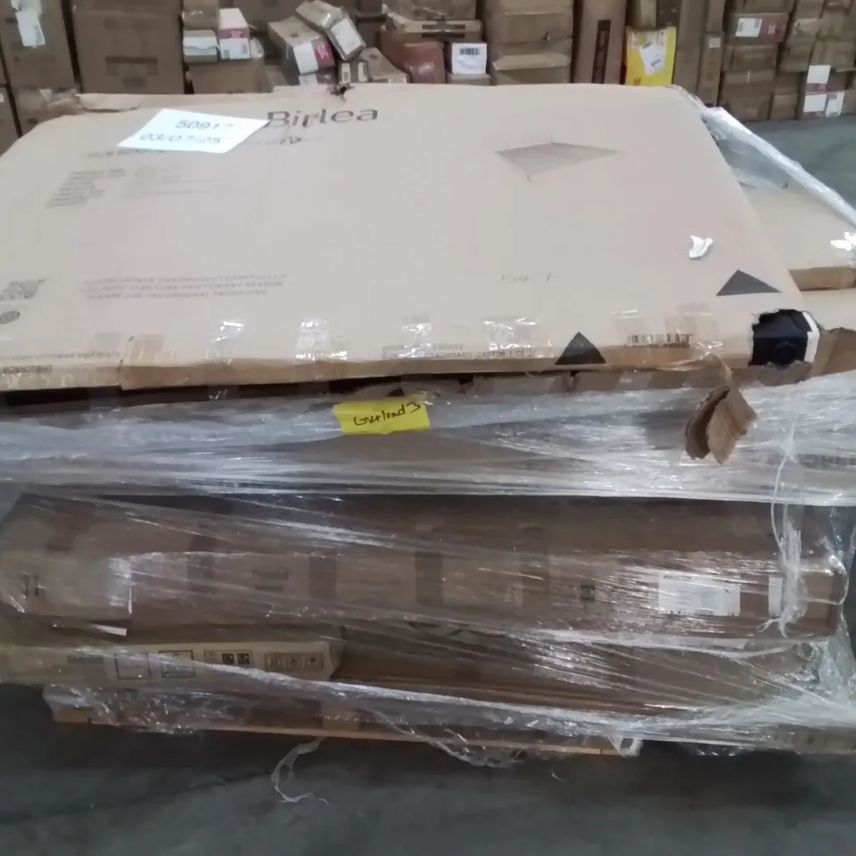 PALLET CONTAINING VARIOUS ASSORTED INCOMPLETE CUSTOMER RETURN ITEMS 