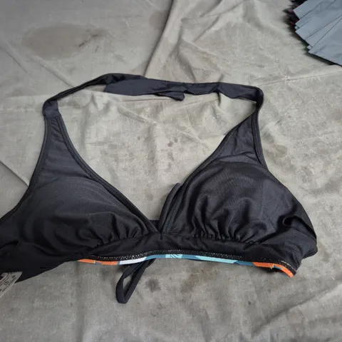 WOMEN'S BLACK BIKINI TOP – SIZE M 