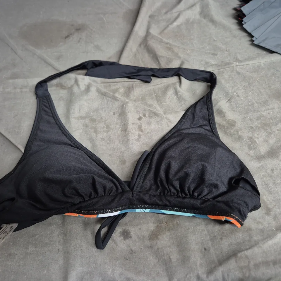 WOMEN'S BLACK BIKINI TOP – SIZE M 
