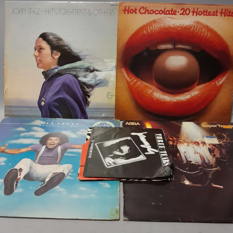 10 ASSORTED VINYL RECORDS TO INCLUDE RUBY TURNER PARADISE, MAZE CANT STOP THE LOVE, BONEYM OCEANS OF FANTASY, ETC
