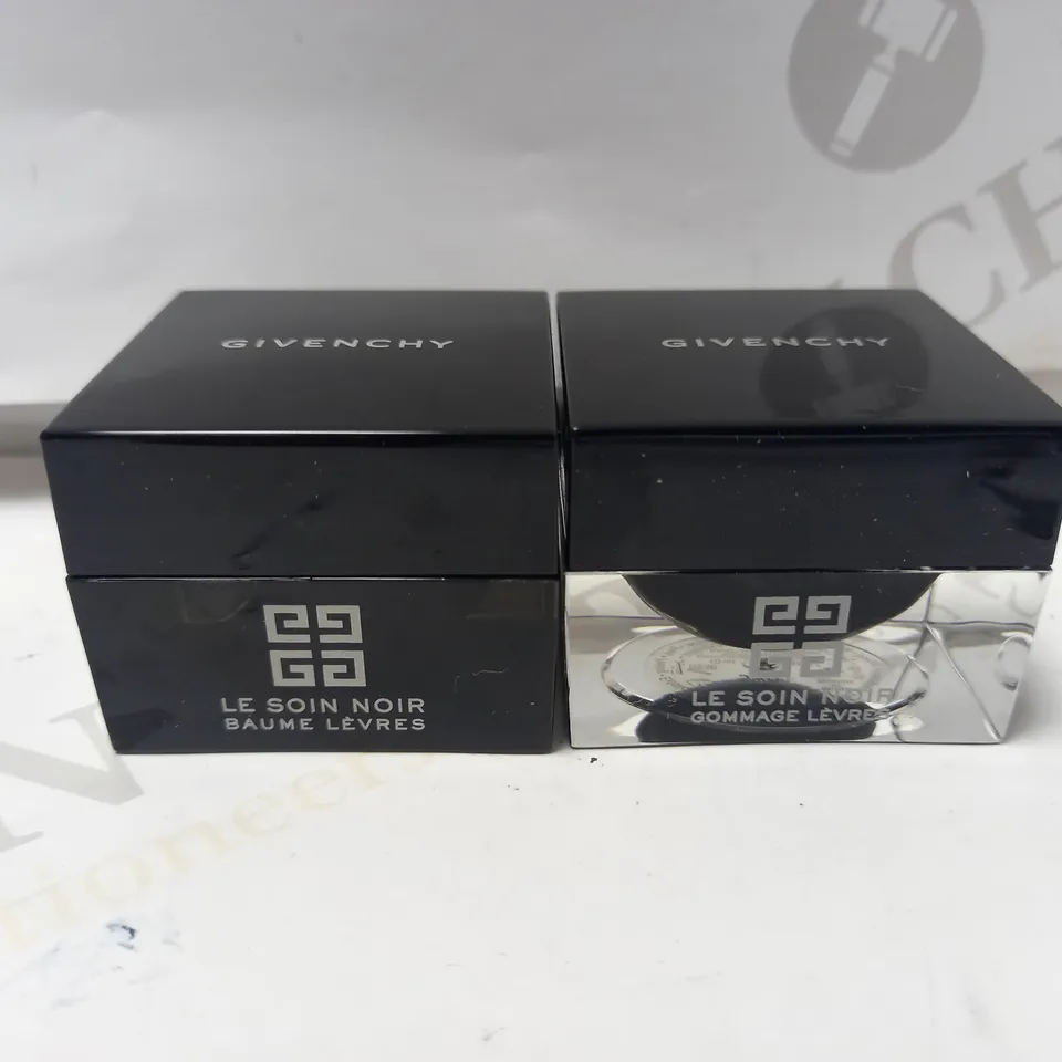 GIVENCHY LE SOIN NOIR LIP BALM RITUAL 7ML & 10ML