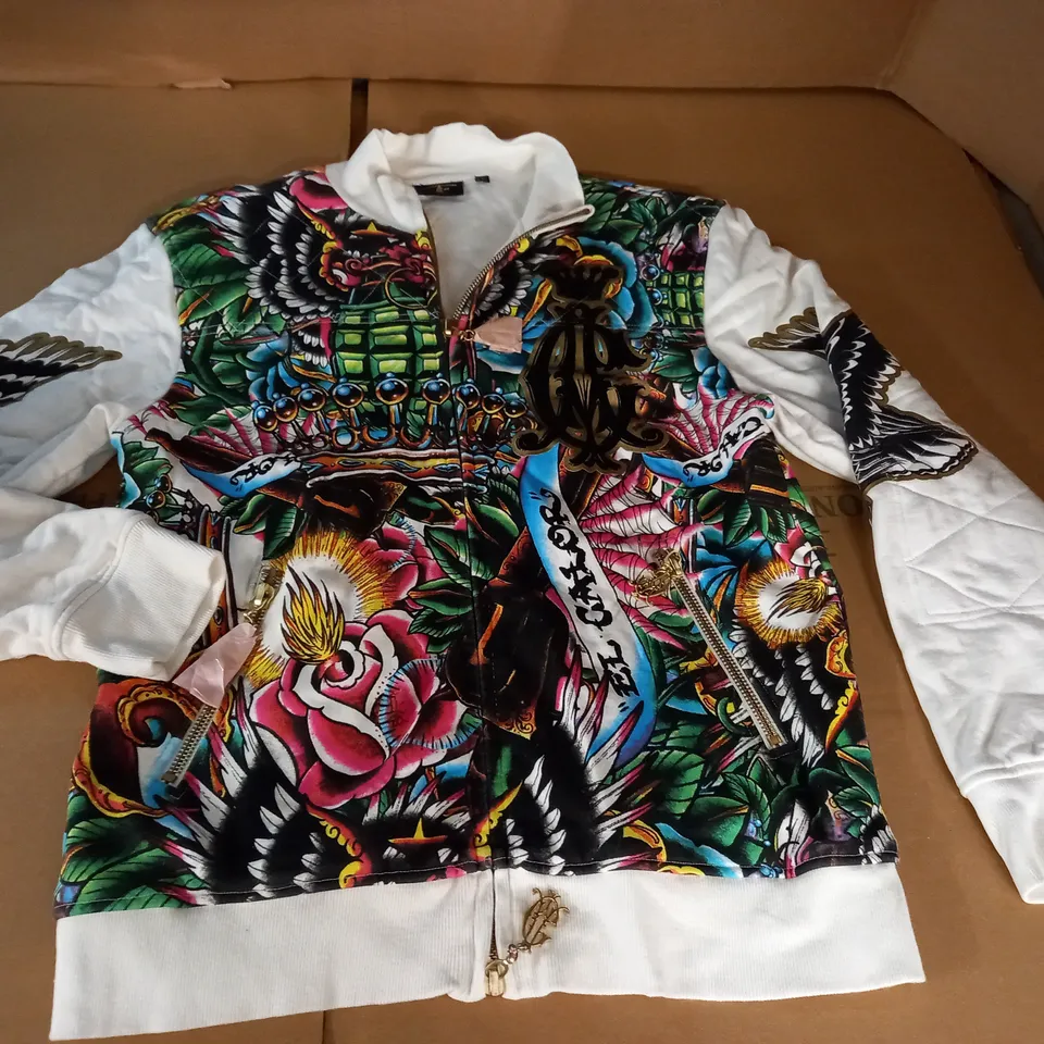 CHRISTIAN AUDIGIER ZIP THROUGH JACKET - L