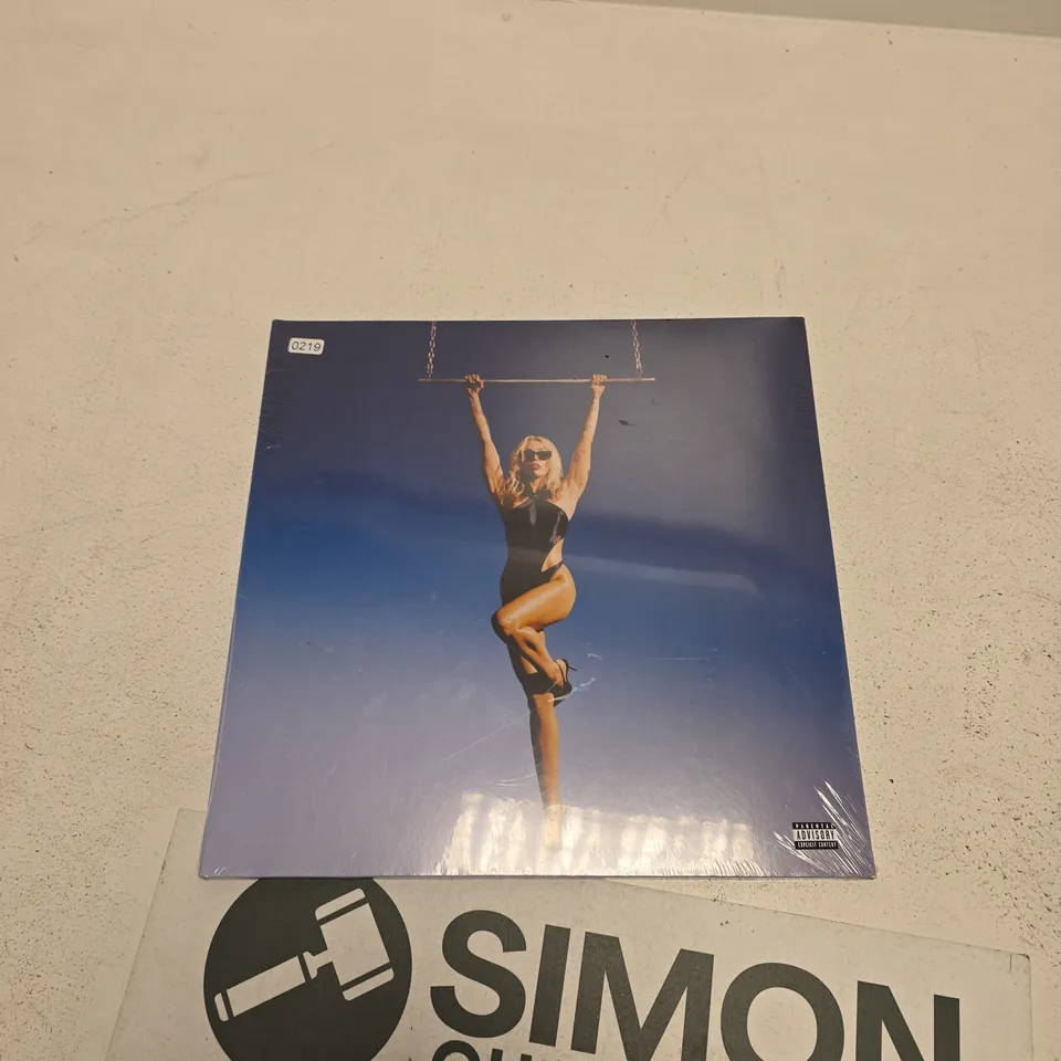 COLUMBIA RECORDS MUSIC ALBUM –MILEY CYRUS ENDLESS SUMMER VACATION  BLUE-TONED COVER, 12" LP, SHRINK-WRAPPED