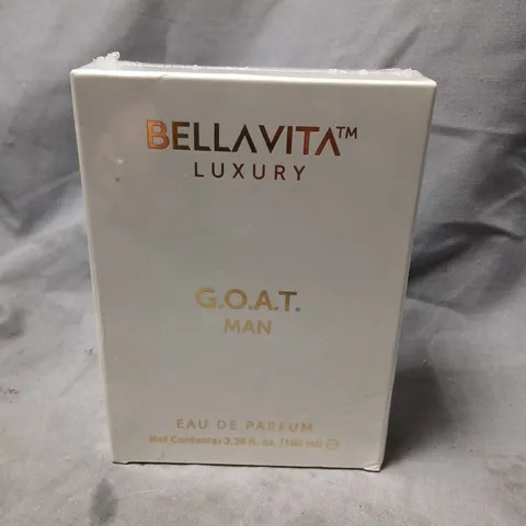 BOXED AND SEALED BELLAVITA LUXURY G.O.A.T. MAN EAU DE PARFUM 100ML