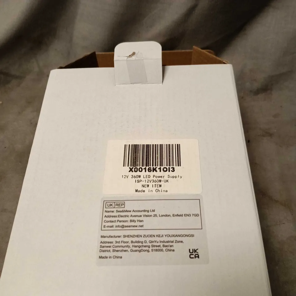 LED POWER SUPPLY 12V 360W – MODEL S-360-12 (X0016K1013)