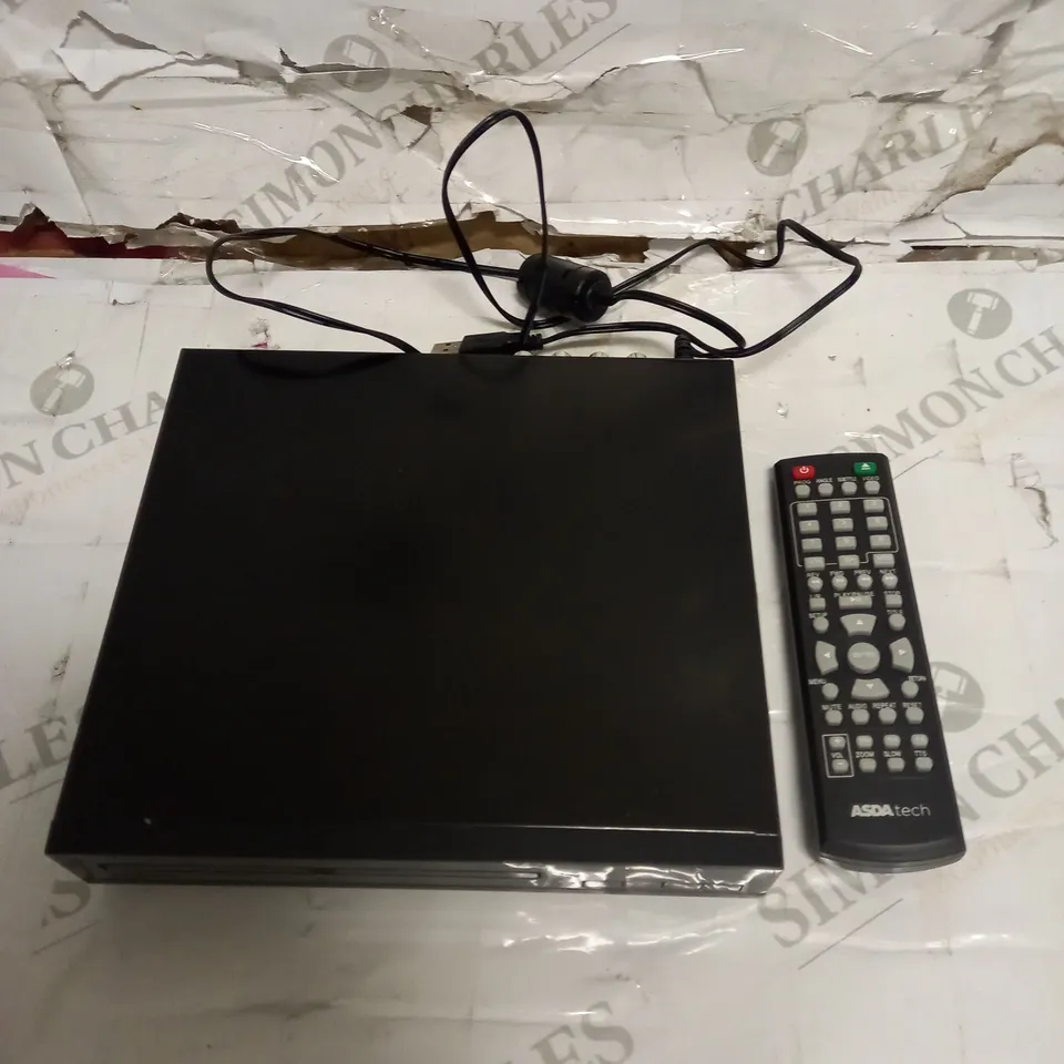 HDMI DVD PLAYER WITH REMOTE IN BLACK