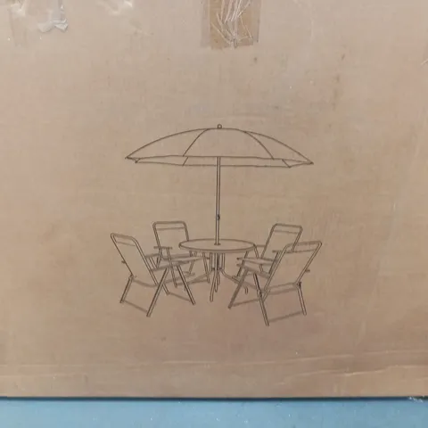 BOXED SANTA ROSA 6 PIECE DINING SET - 1OF1