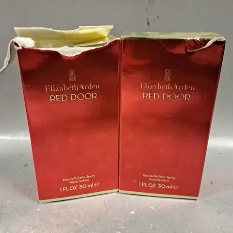 2 X 30ML ELIZABETH ARDEN RED DOOR EAU DE TOILETTE