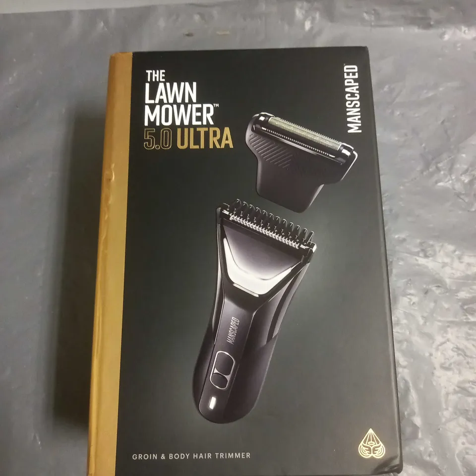 BOXED AND SEALED MANSCAPED THE LAWNMOWER 5.0 ULTRA BODY HAIR TRIMMER