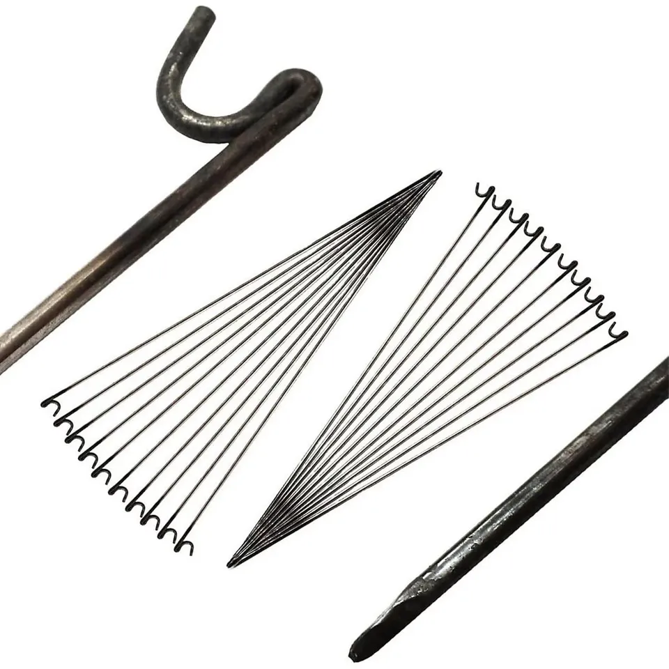 OYPLA SAFE NET STEEL BARRIER FENCING PINS 10MM X 1150MM PACK OF 20