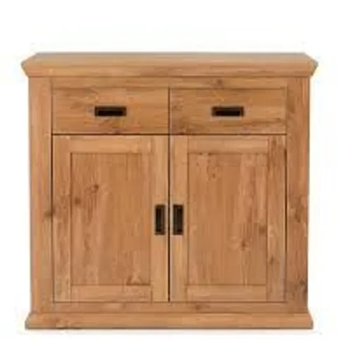 BOXED CLIFTON COMPACT WOOD EFFECT SIDEBOARD - OAK EFFECT (1 BOX)