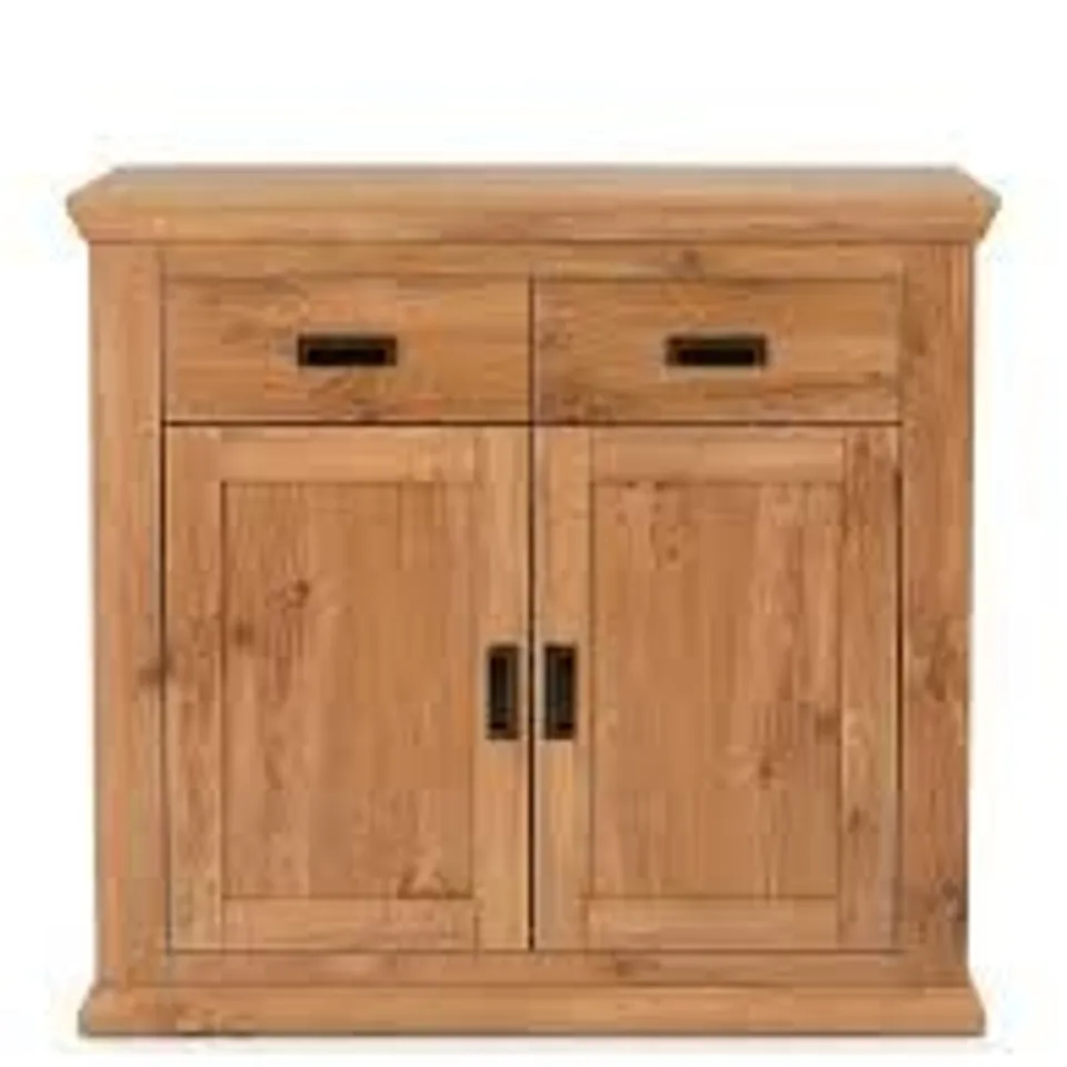 BOXED CLIFTON COMPACT WOOD EFFECT SIDEBOARD - OAK EFFECT (1 BOX) RRP £179