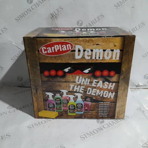 BOXED CARPLAN DEMON CAR CARE CRATE