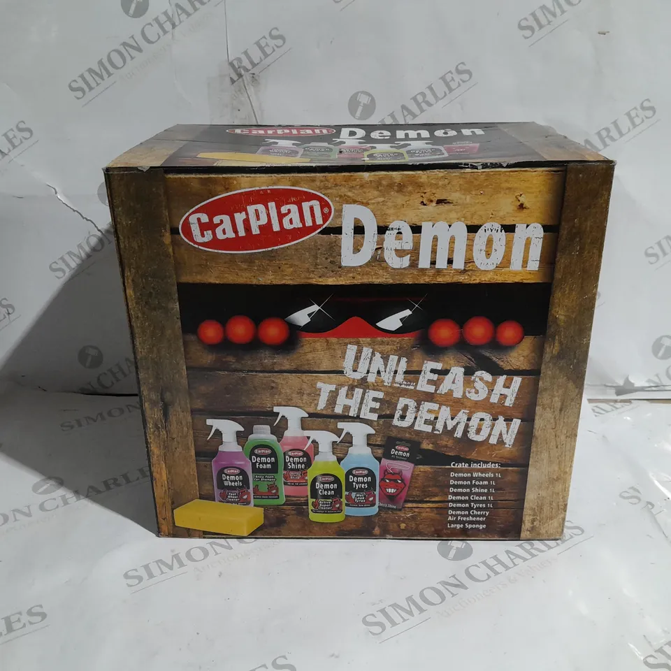 BOXED CARPLAN DEMON CAR CARE CRATE 