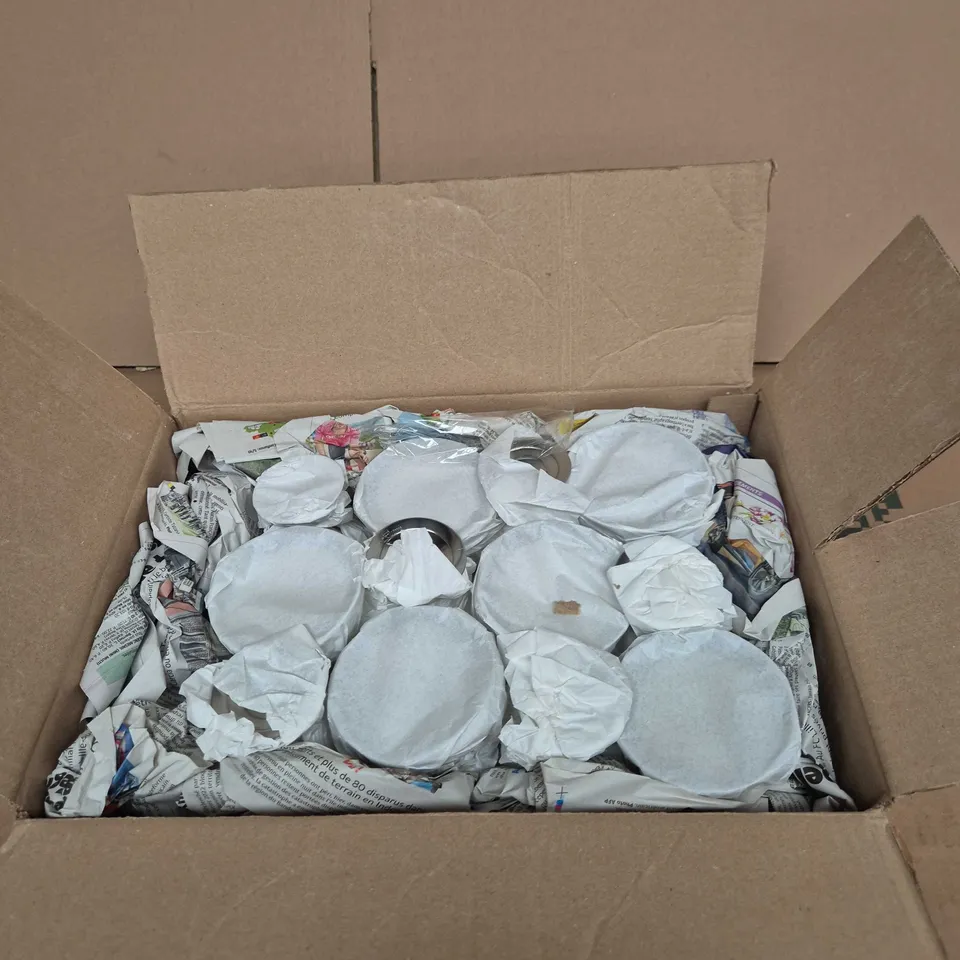 LETANG & REMY METAL ICE CREAM CUPS - BOX OF APPROXIMATELY 12