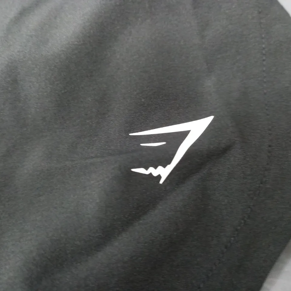GYMSHARK RUNNING 2 IN 1 SHORTS IN BLACK - XS